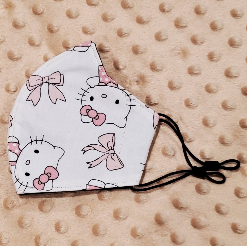 Home made hello kitty mask